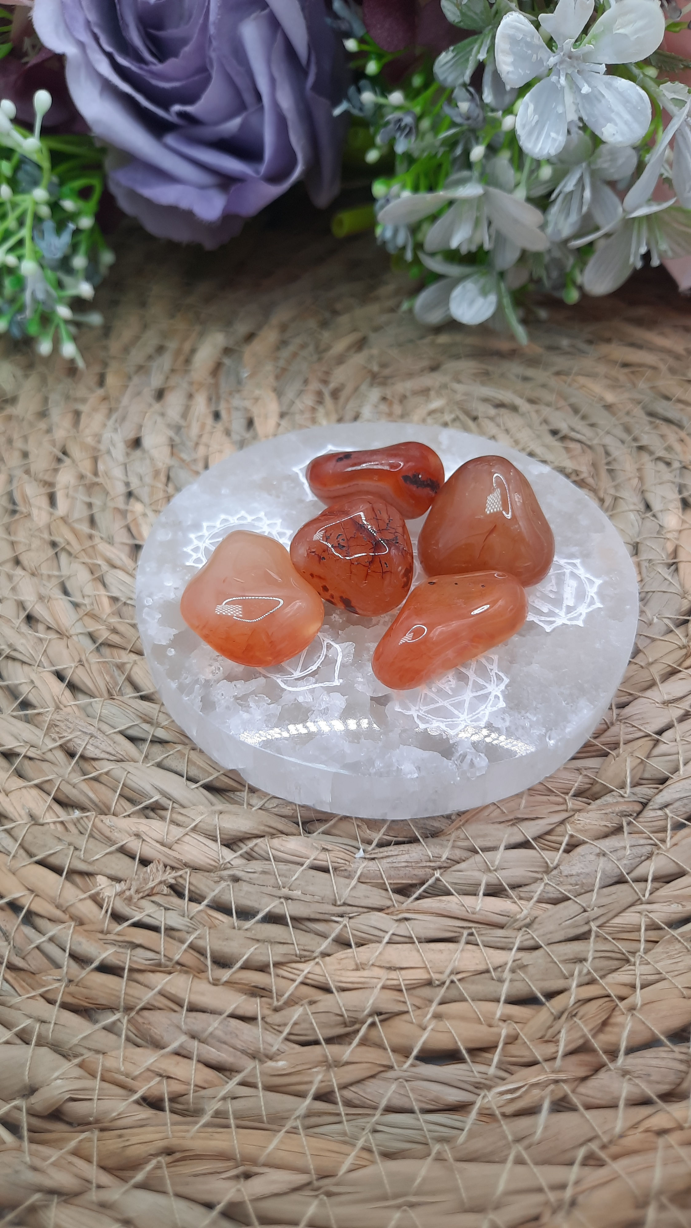 Carnelian crystal - Passion • Confidence • Life Force