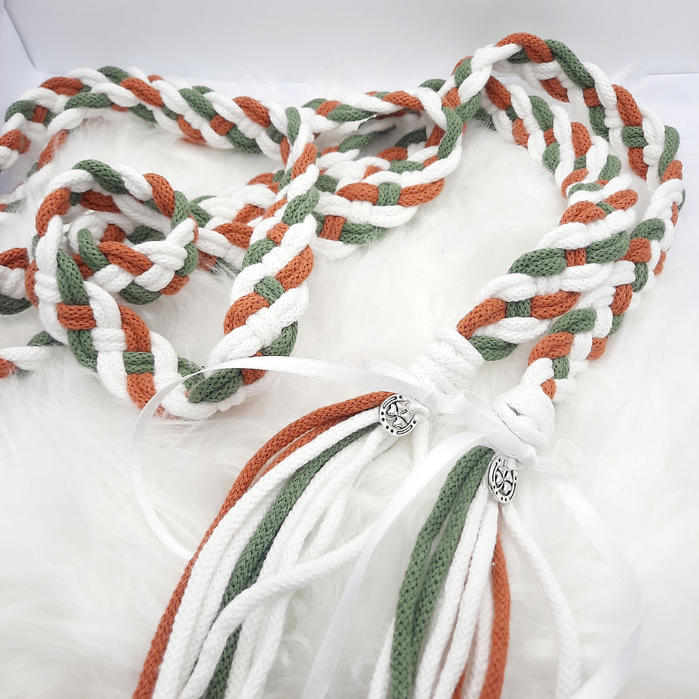 Thumbnail: Irish colour Handfasting Cord Ireland