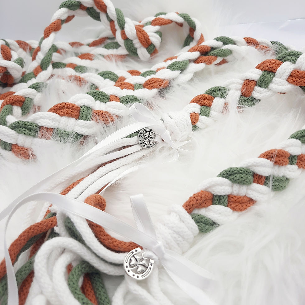 Thumbnail: Irish colour Handfasting Cord Ireland