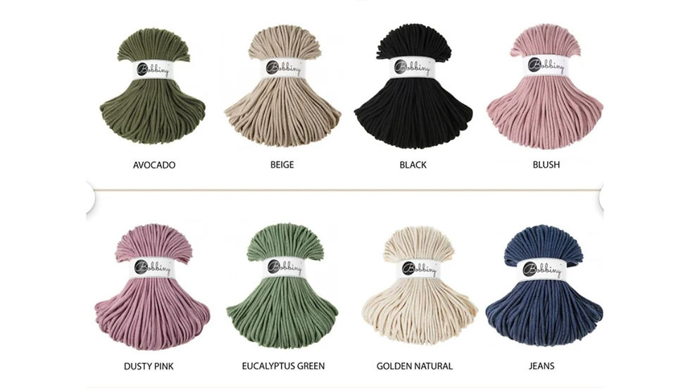 Thumbnail: available colours for Handfasting Cords