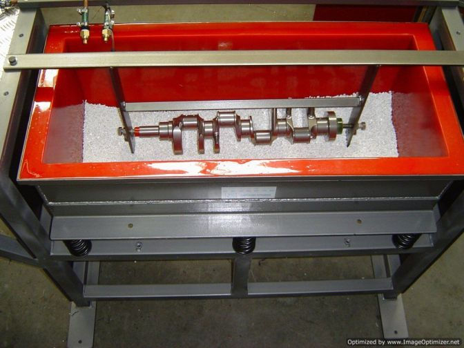 Fixtured part BV vibratory
