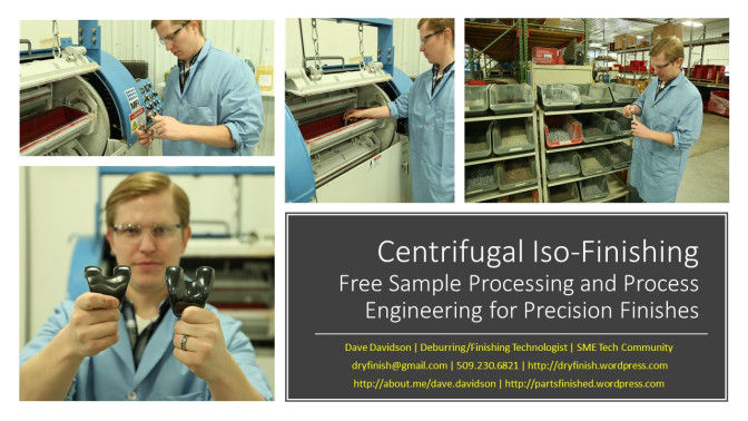 Centrifugal Iso-Finishing Sample Processing