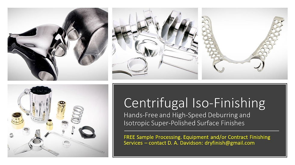 Centrifugal Iso-Finishing 2