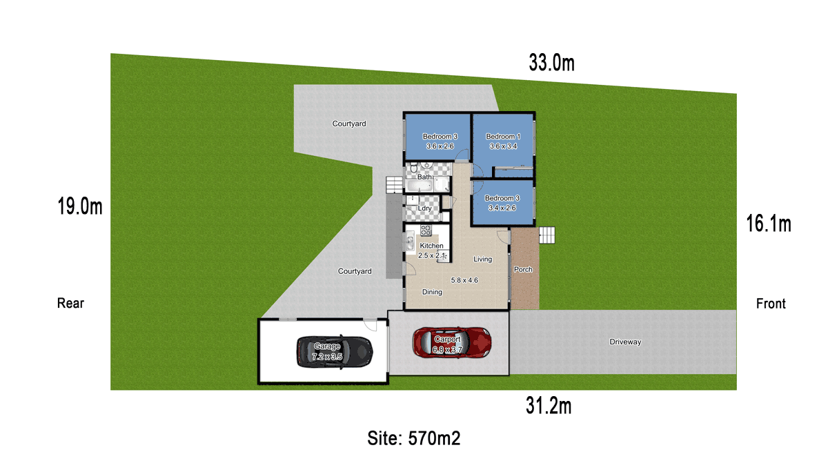 Real Estate Site Plan