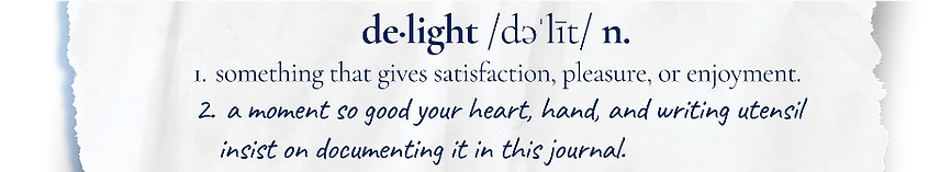 The 2026 Daily Delight Journal is a 365-