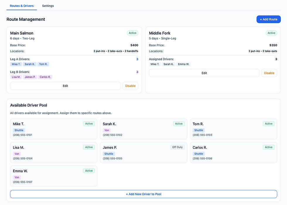 ShuttleForge Software