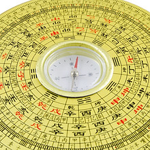 boussole chinoise luo pan pour prise de mesure en feng shui