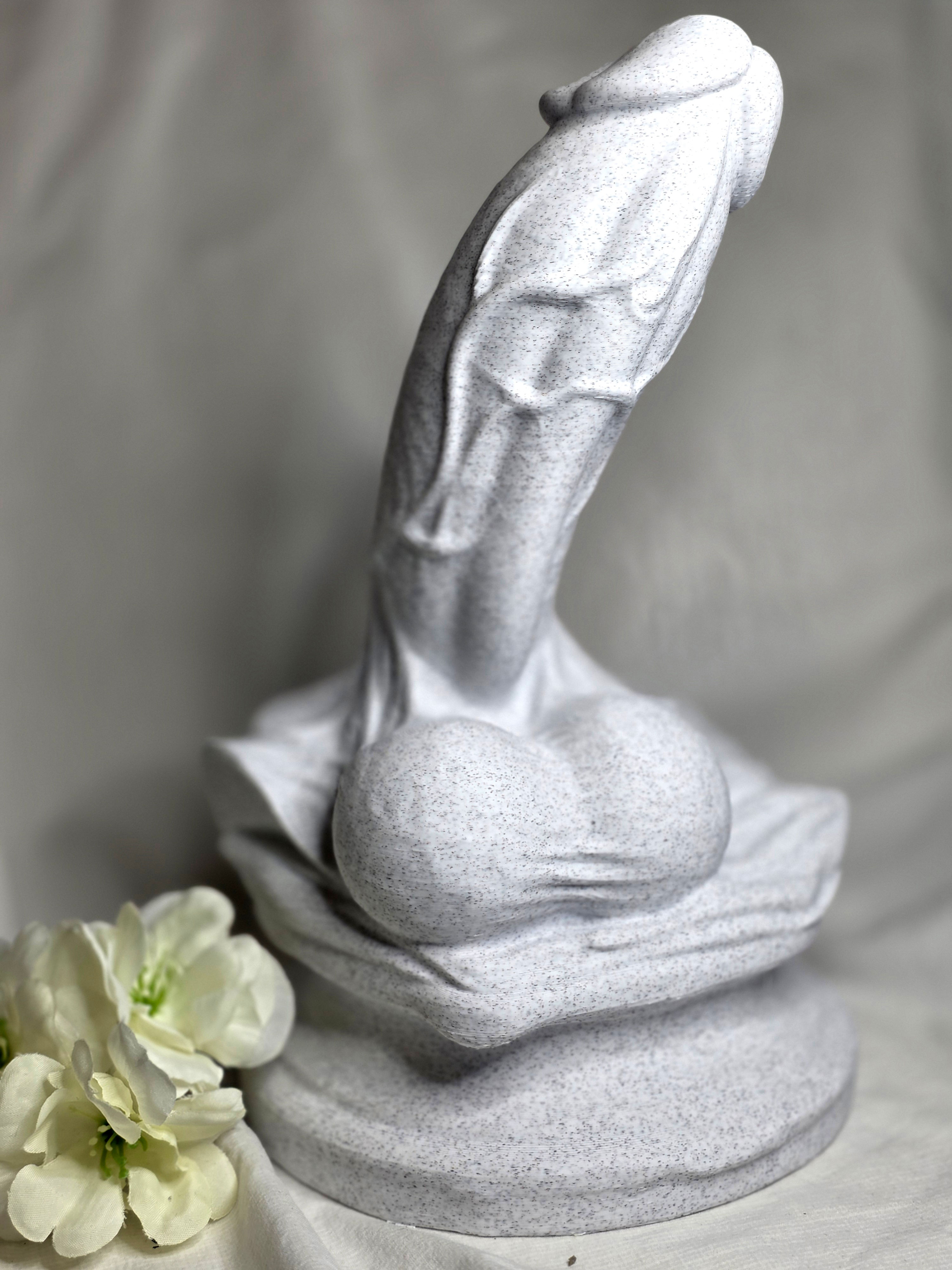 The Monolith No. 1 – Male Anatomical Sculpture – Classical Phallic Art