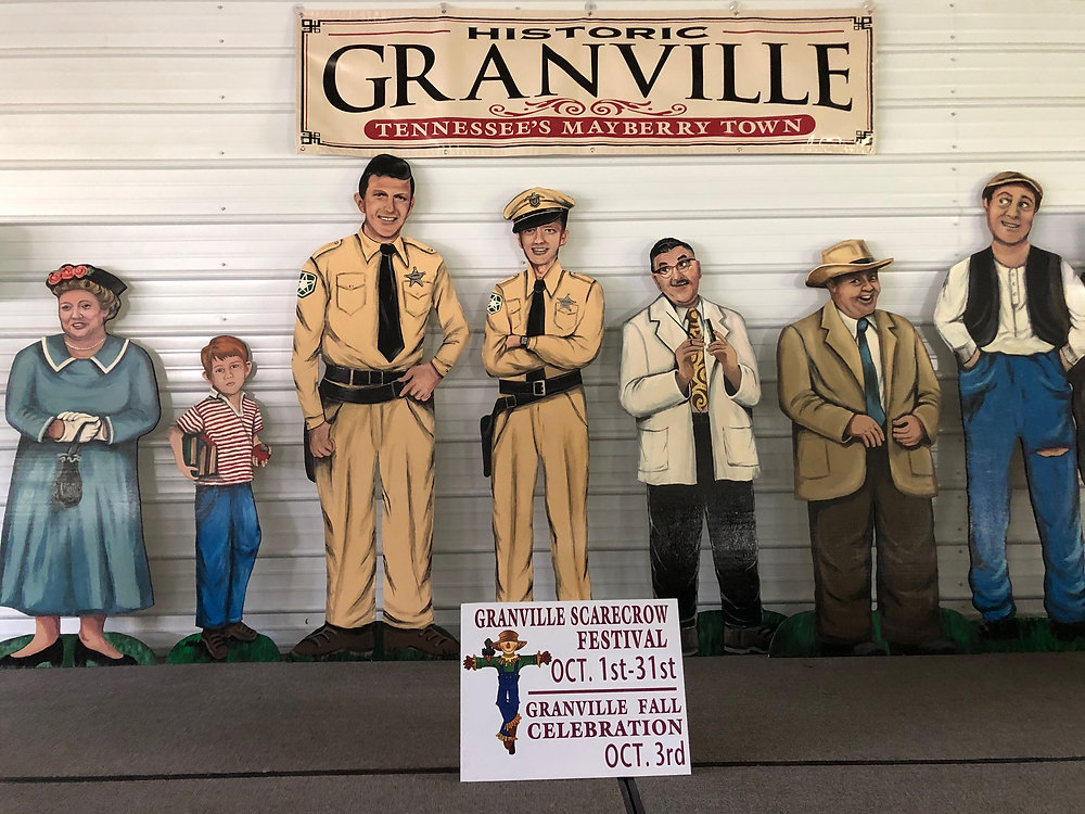 Historic Granville Tennessee's Mayberry Town Scarecrows Have Arrived!