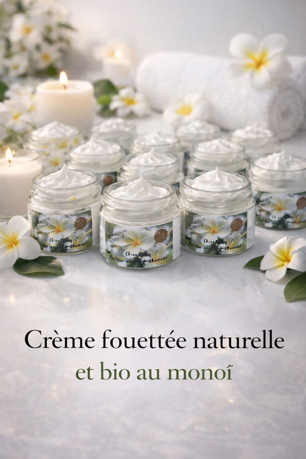 Crème chantilly Corps & Cheveux Monoï