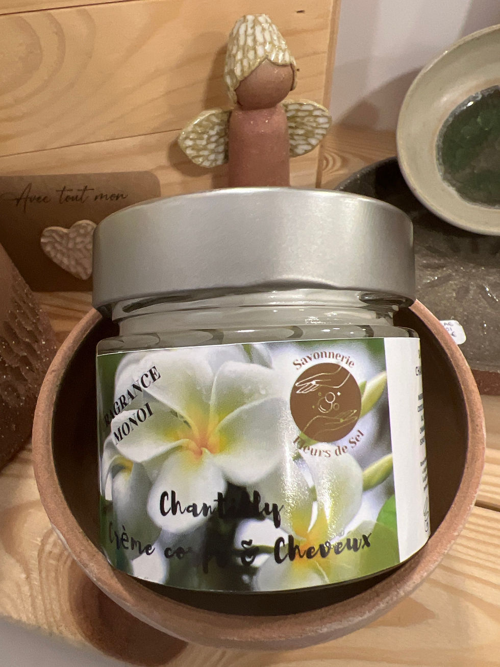 Crème chantilly Corps & Cheveux Monoï