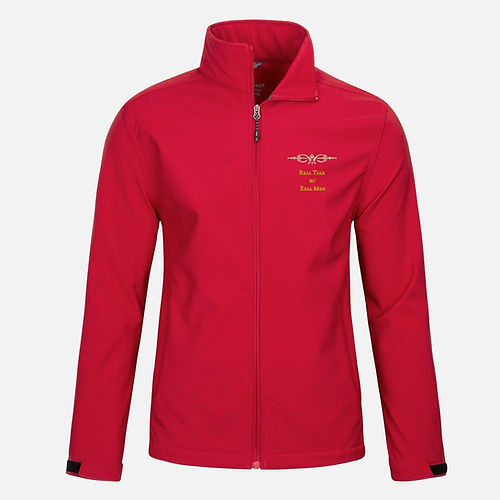 Real Talk w/ Real Men Softshell Mens Jacket