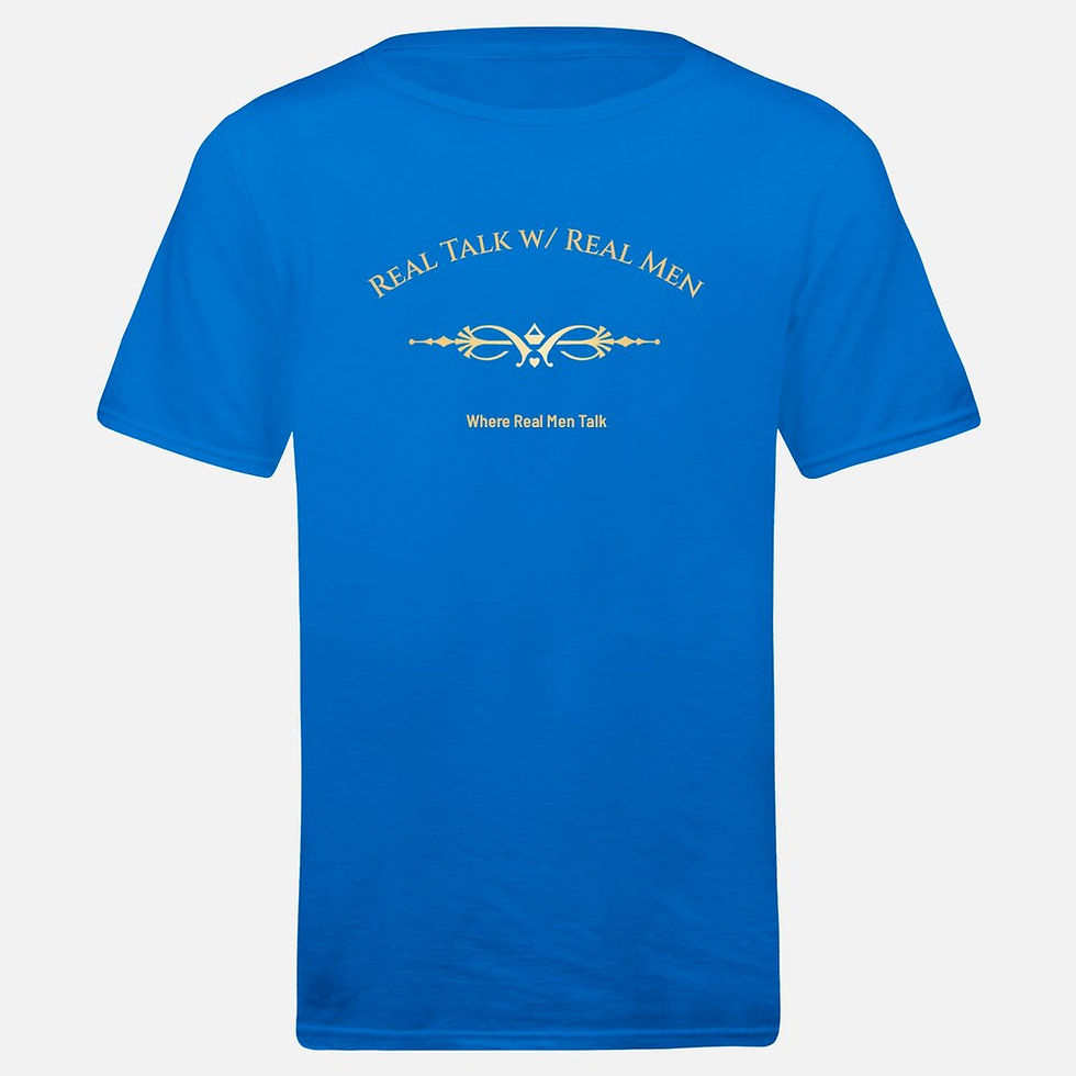 Thumbnail: Real Talk w/ Real Men Custom Mens T-Shirt