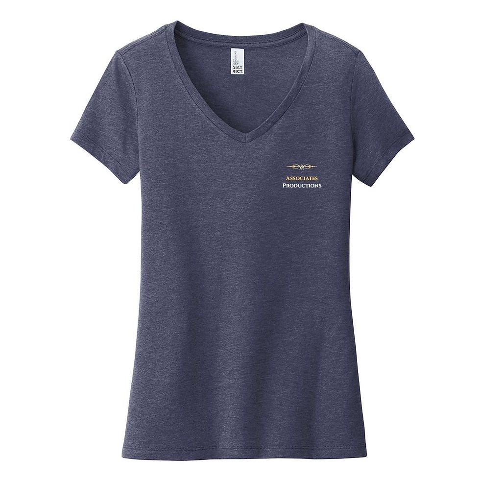 Thumbnail: Associates Productions Custom V-Neck Womens Shirt