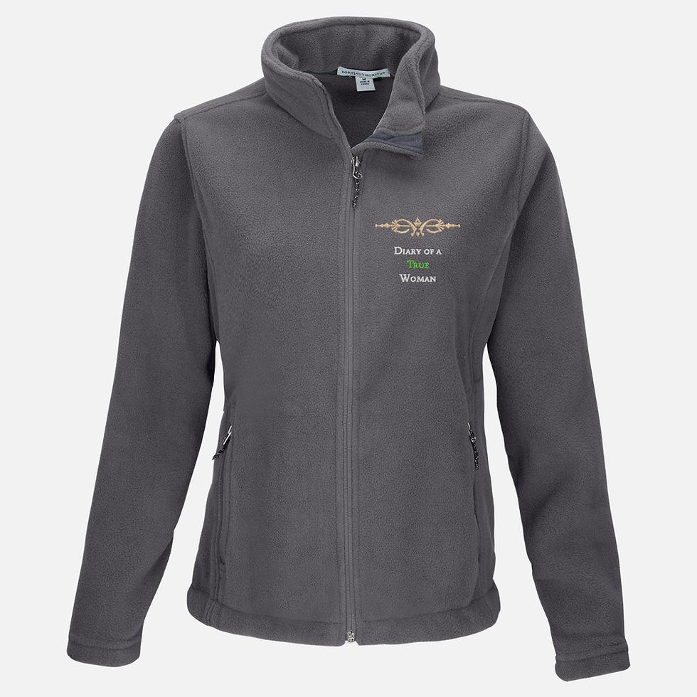 Thumbnail: Diary of a True Woman Fleece Womans Jacket