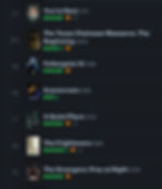 Letterboxd list of films watched