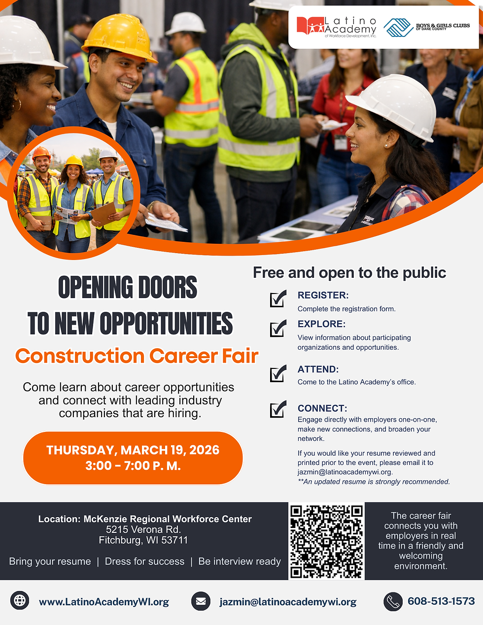 Opening Doors to New Opportunities – Construction Career Fair