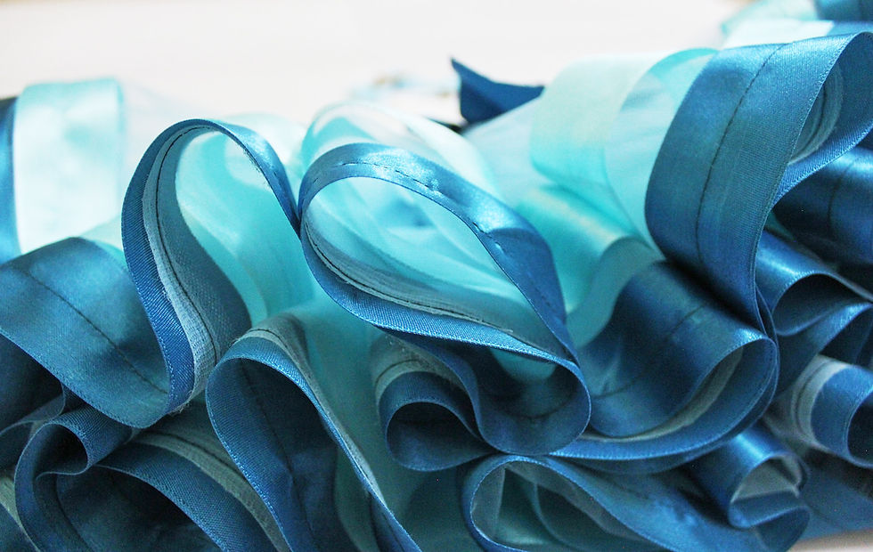 Thumbnail: Tutu Dress for Girls (Blue)-7