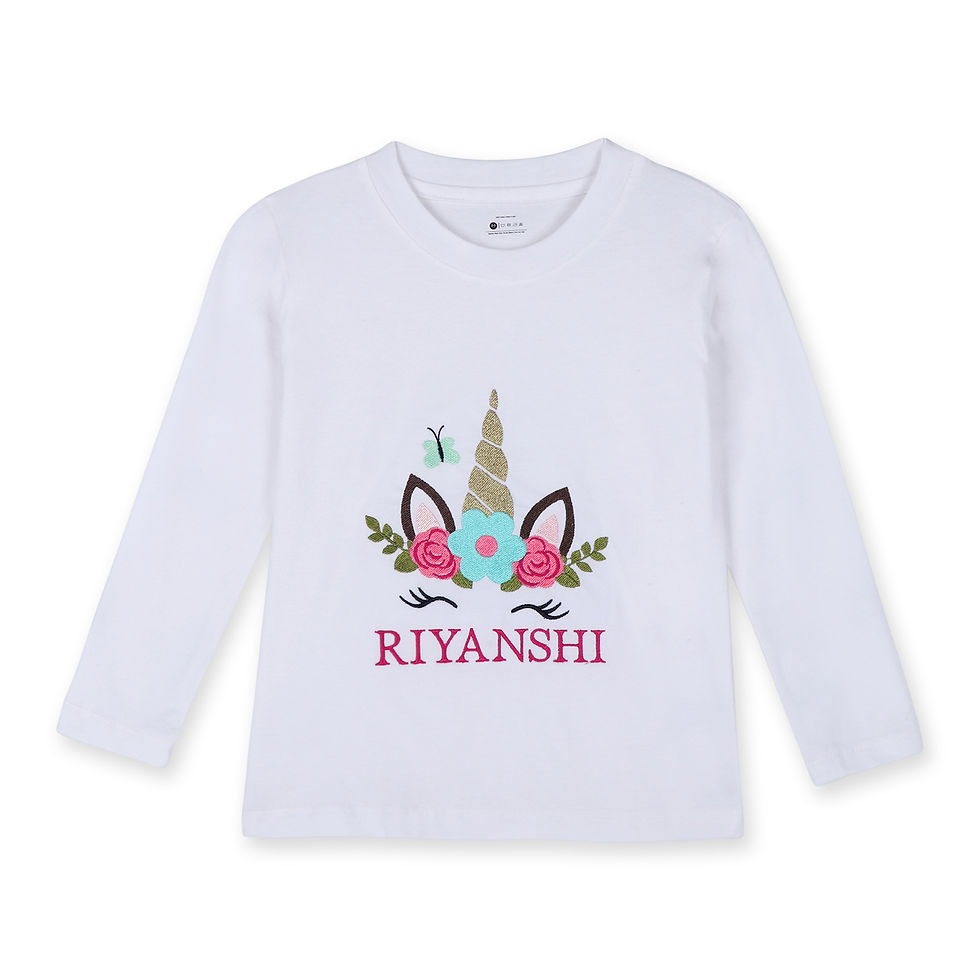 Customised T Shirt Unicorn-2