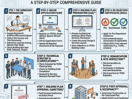 Architects inYEIDA Building Plan Approval 2026: Complete Step-by-Step Guide