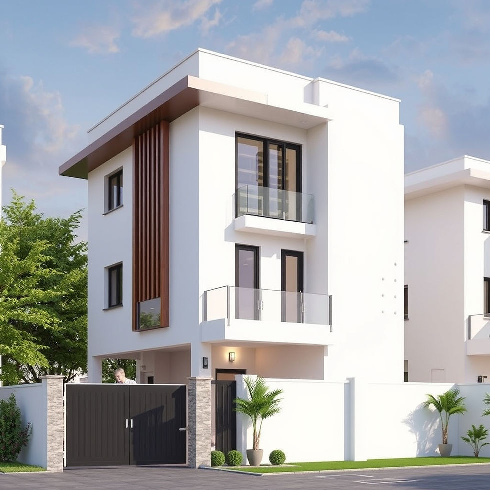 Duplex Home Design by Architects in YEIDA.