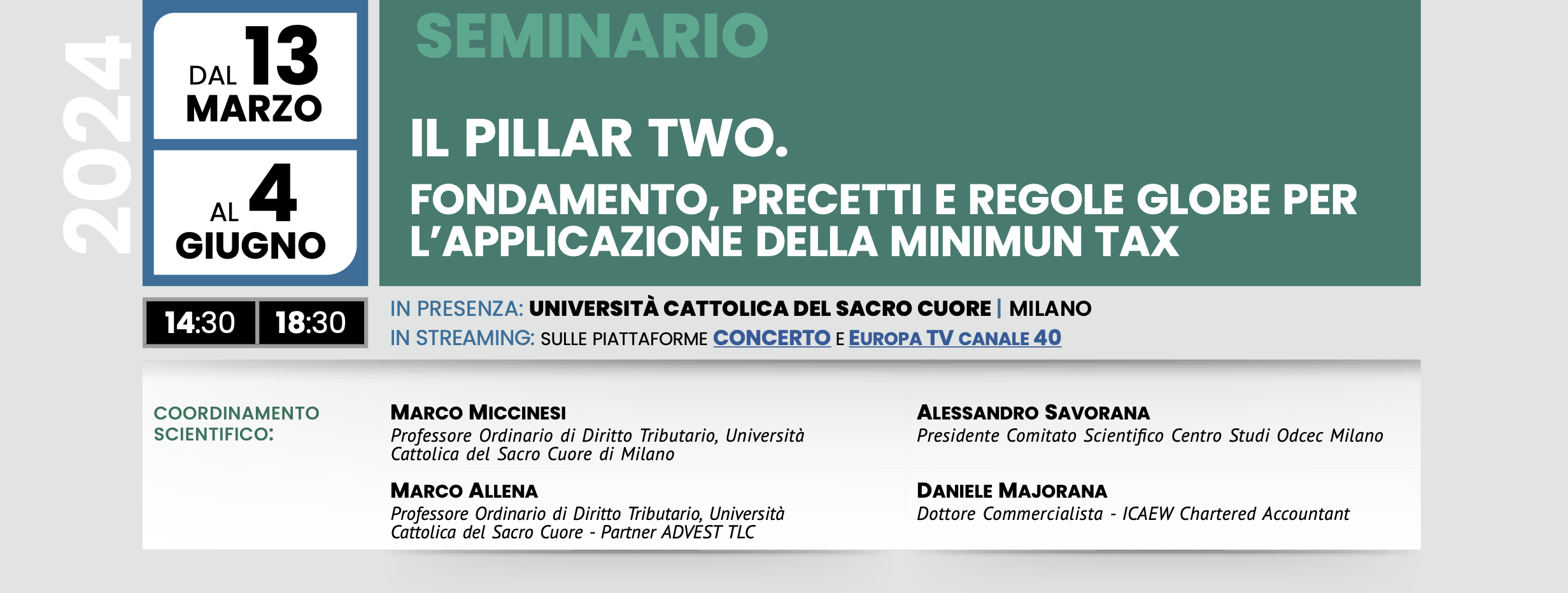 Centro Studi:IL PILLAR TWO.