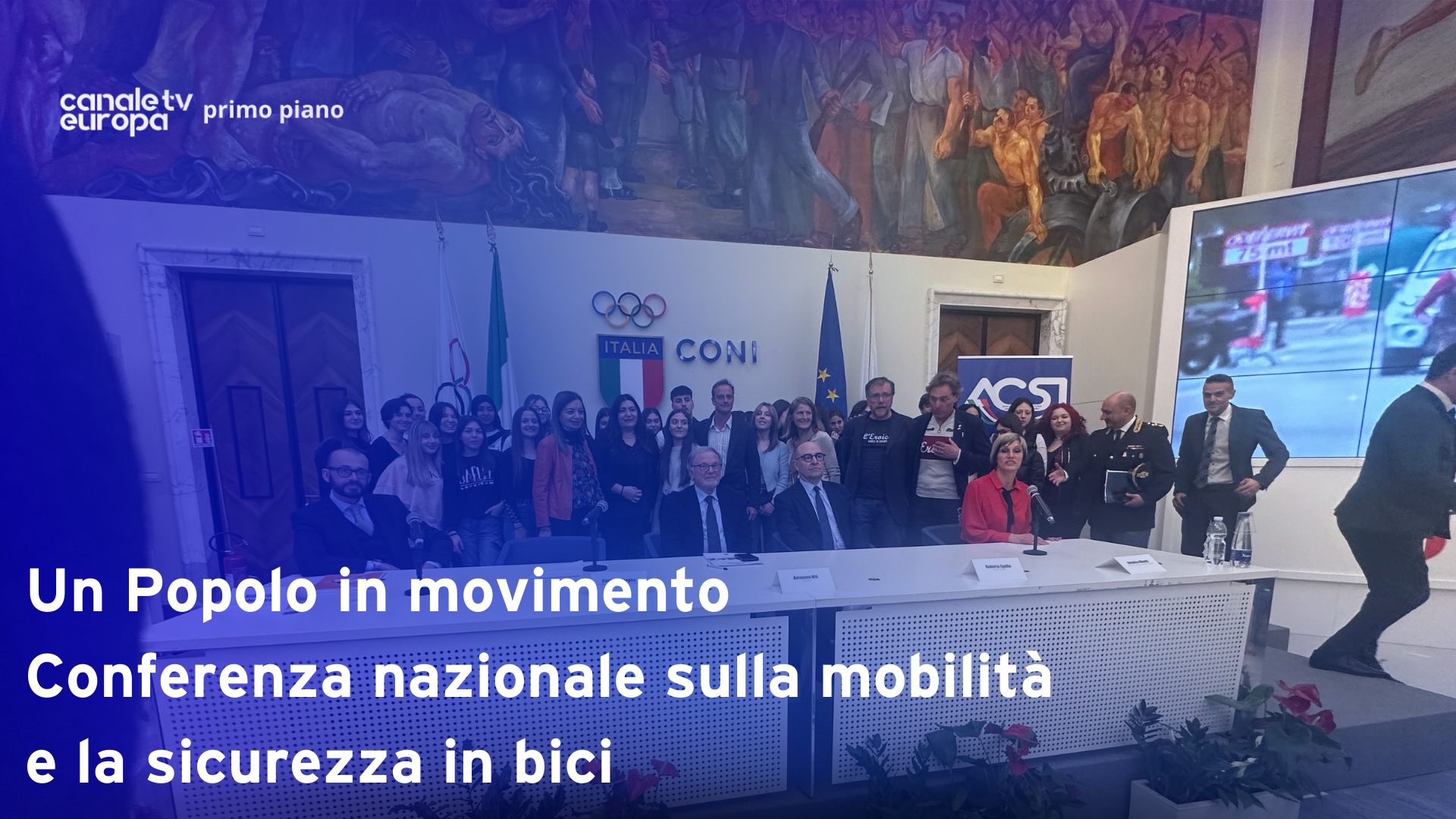 “Un Popolo in movimento” Conferenza nazionale sulla mobilità e la sicurezza in bici