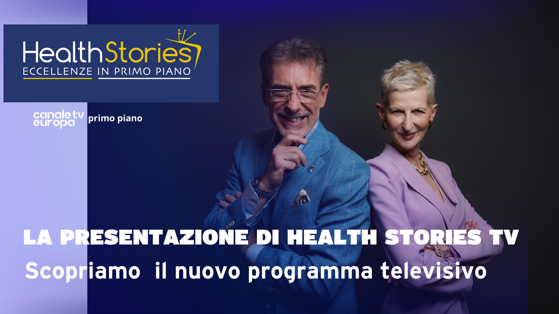 La presentazione di Health Stories Tv
