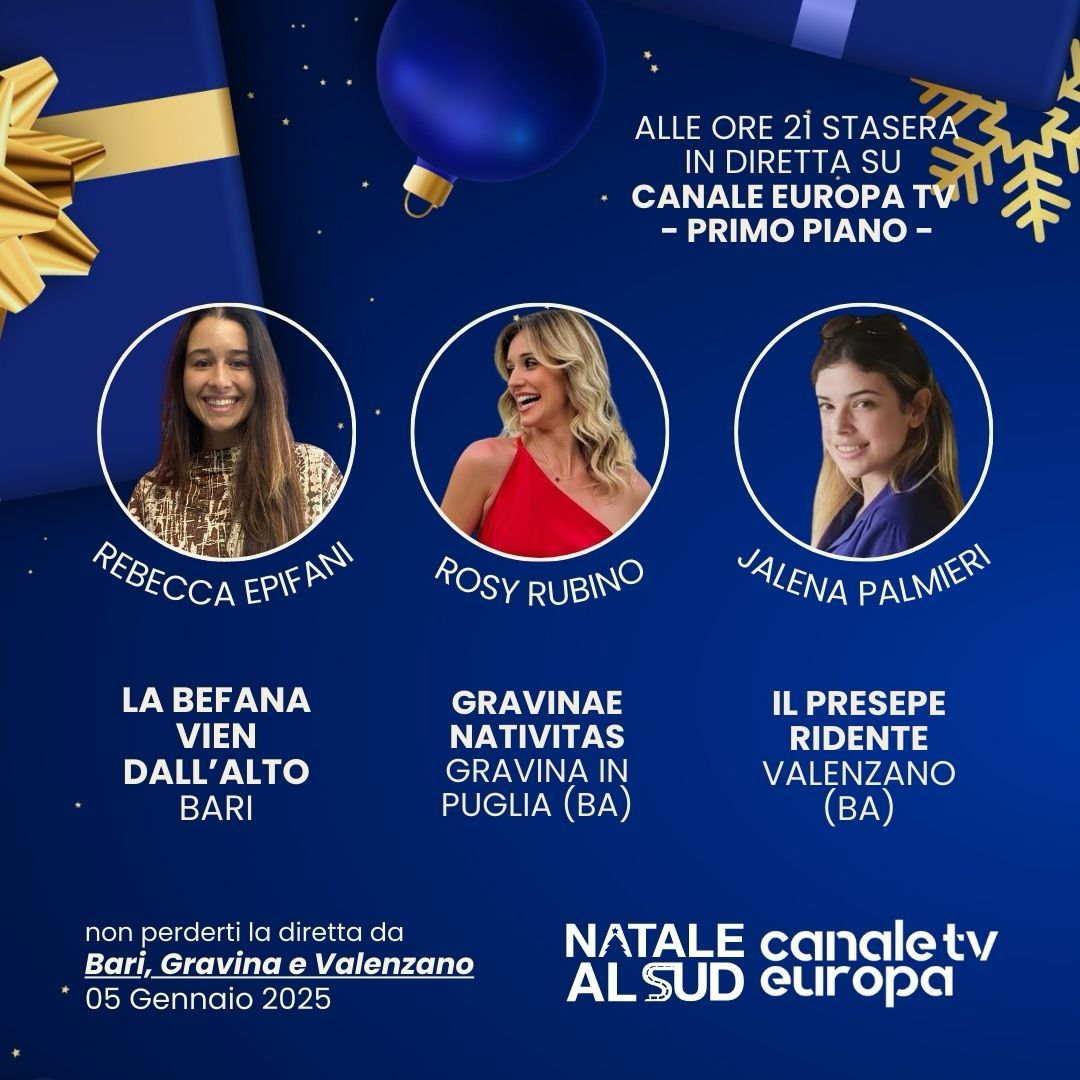 Natale al Sud 5 gennaio 2025