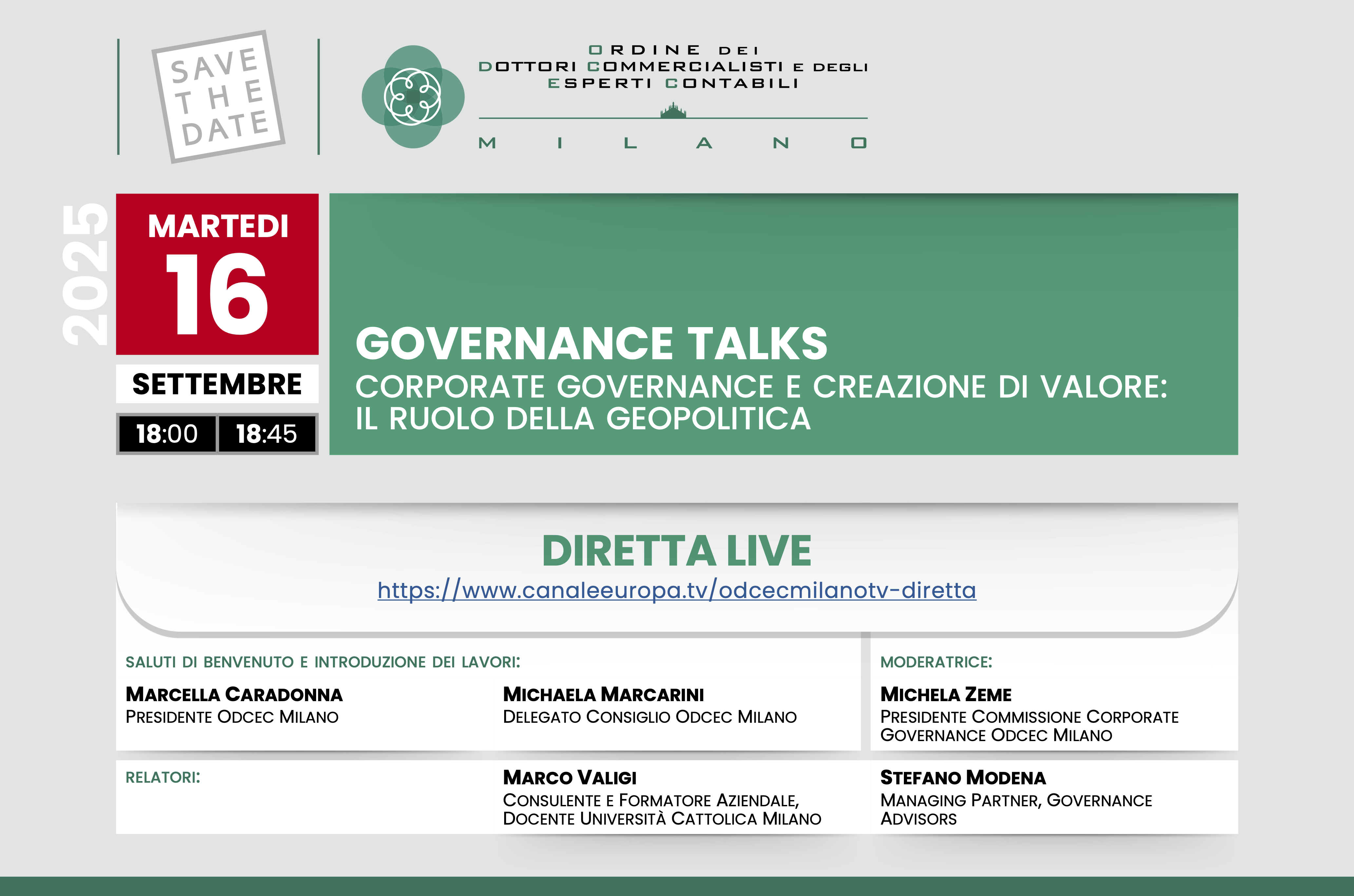 GOVERNANCE TALKS