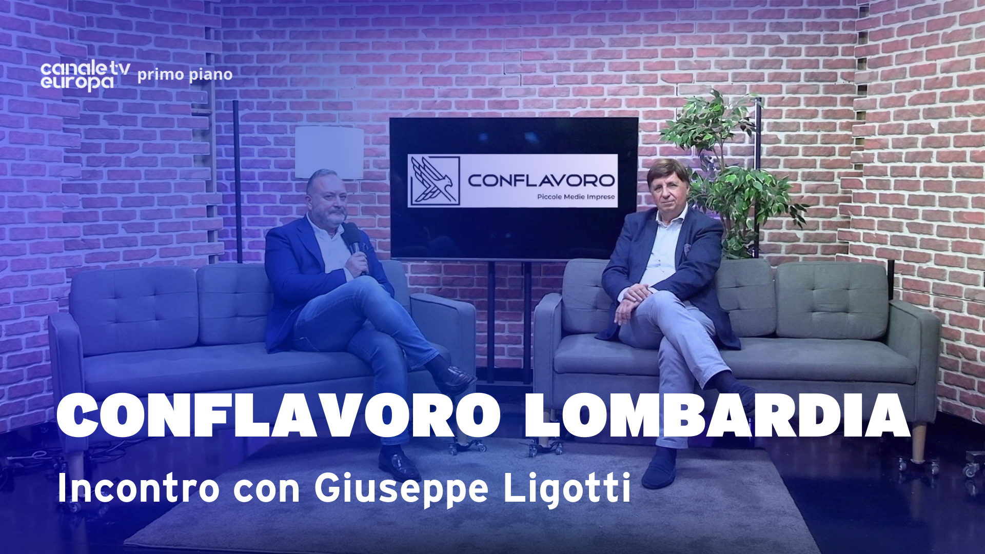Conflavoro Lombardia: incontro con Giuseppe Ligotti