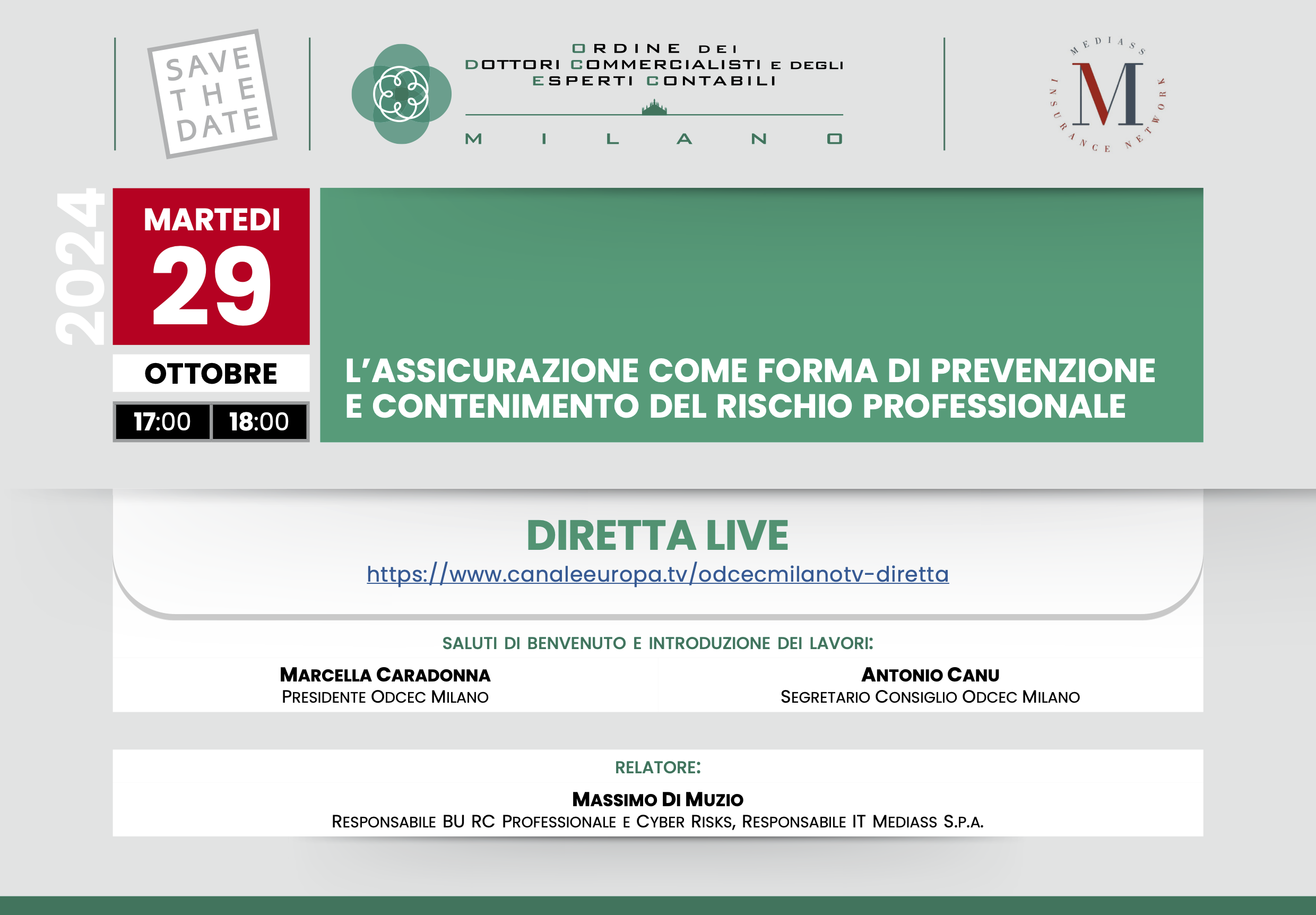 L’ASSICURAZIONE COME FORMA DI PREVENZIONE E CONTENIMENTO DEL RISCHIO PROFESSIONALE
