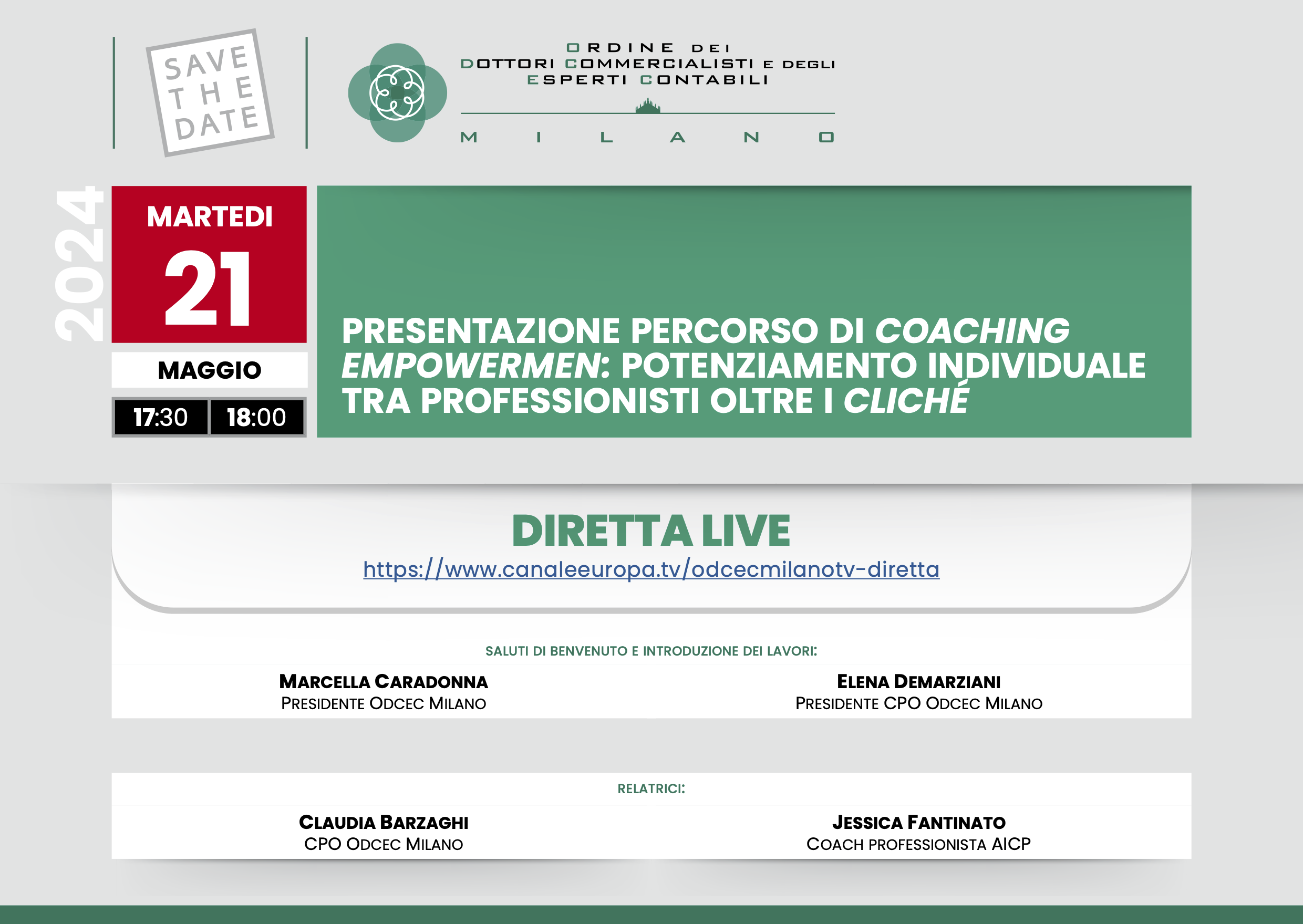 PRESENTAZIONE PERCORSO DI COACHING EMPOWERMEN