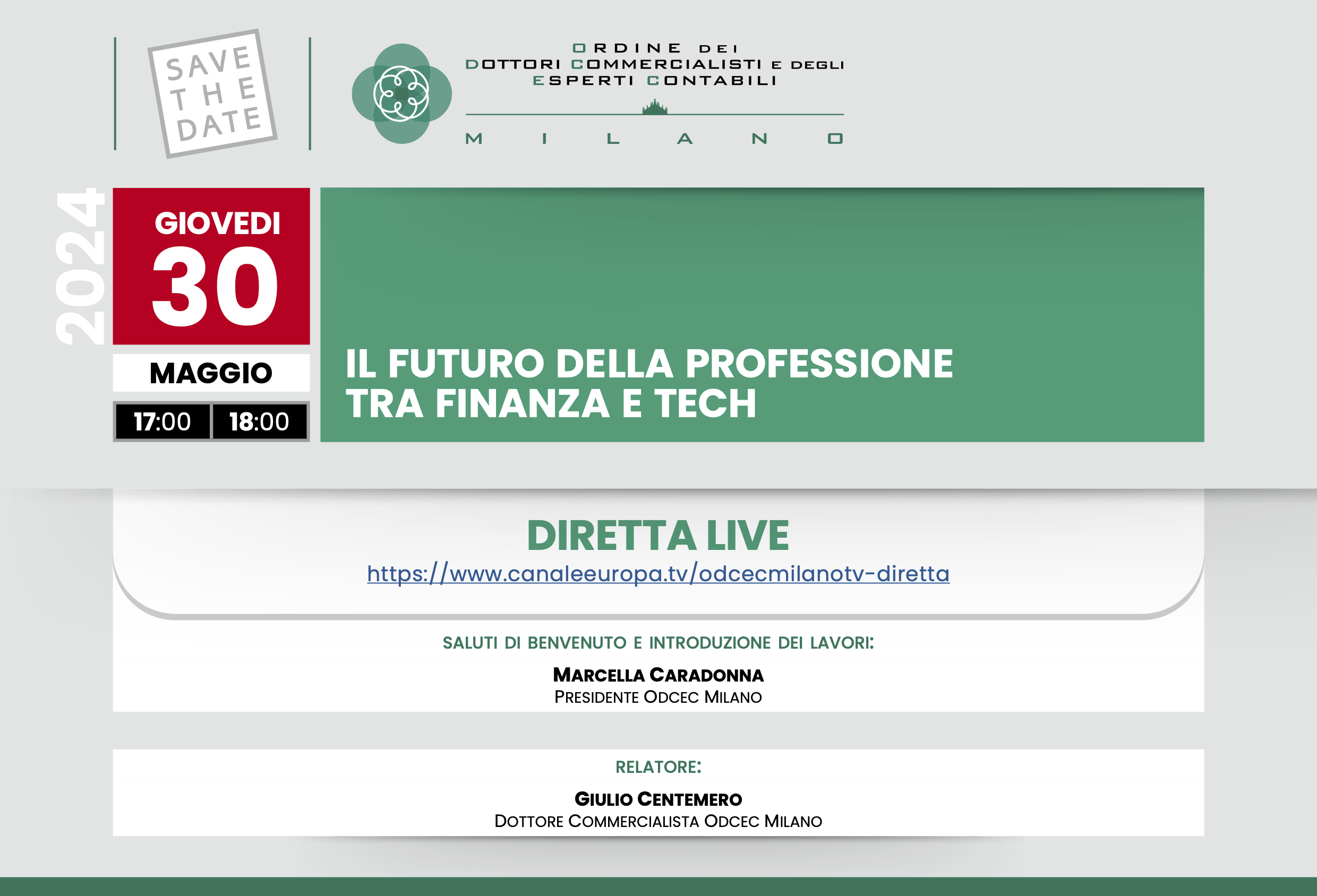 IL FUTURO DELLA PROFESSIONE TRA FINANZA E TECH
