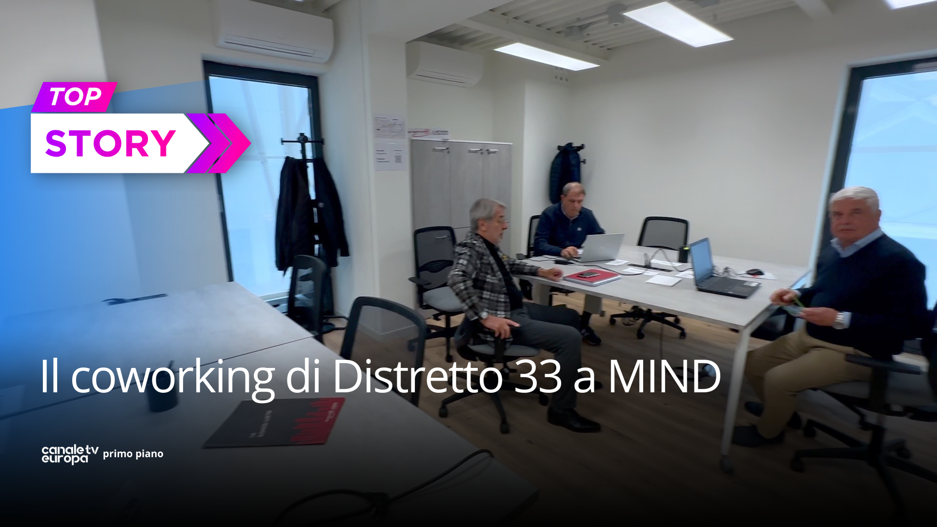 Il coworking di Distretto 33 a MIND