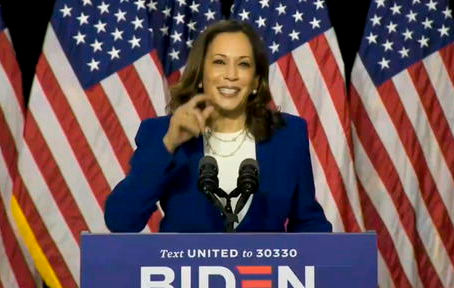 Usa 2020, il 54% degli americani approva la scelta di Kamala Harris