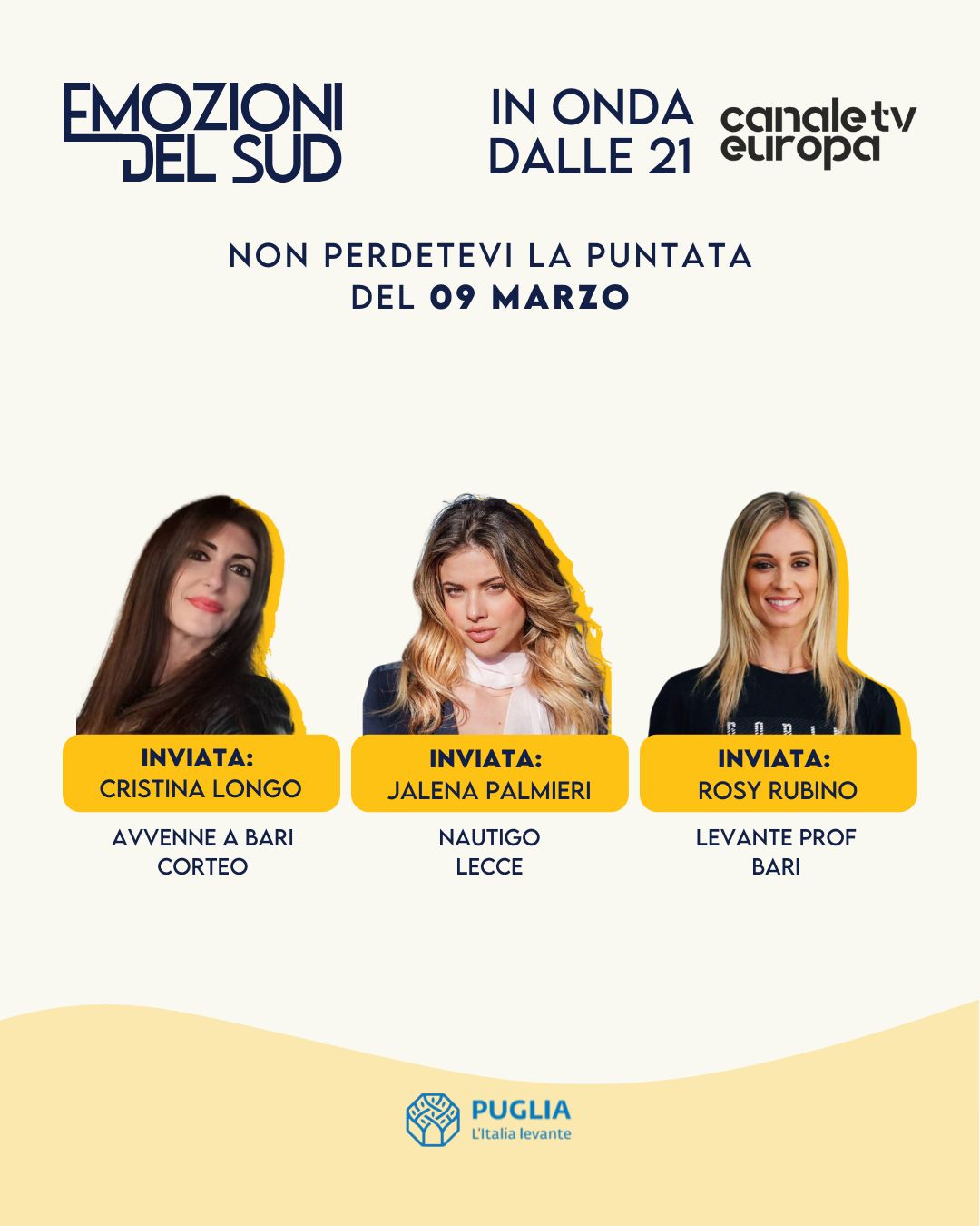 Emozioni del Sud 9 marzo 2025