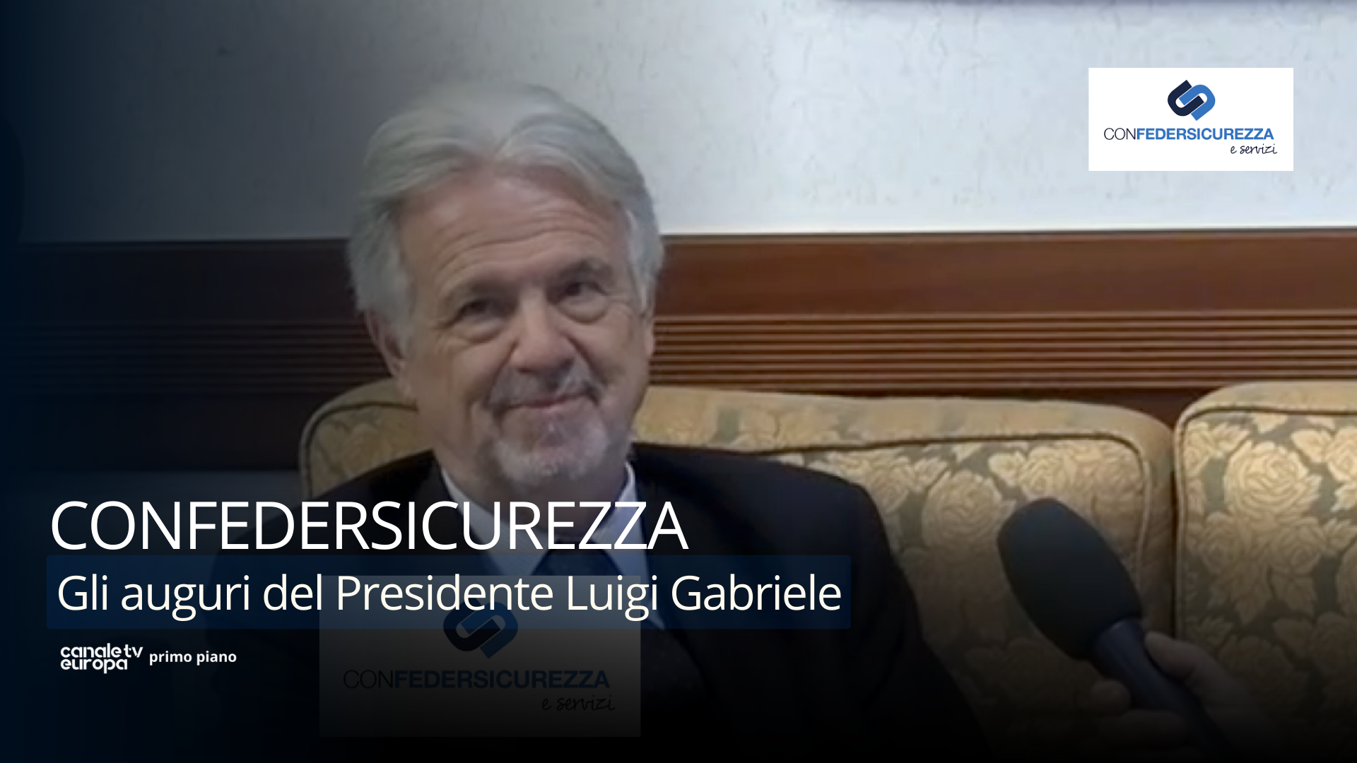 Confedersicurezza: Gli auguri del Presidente