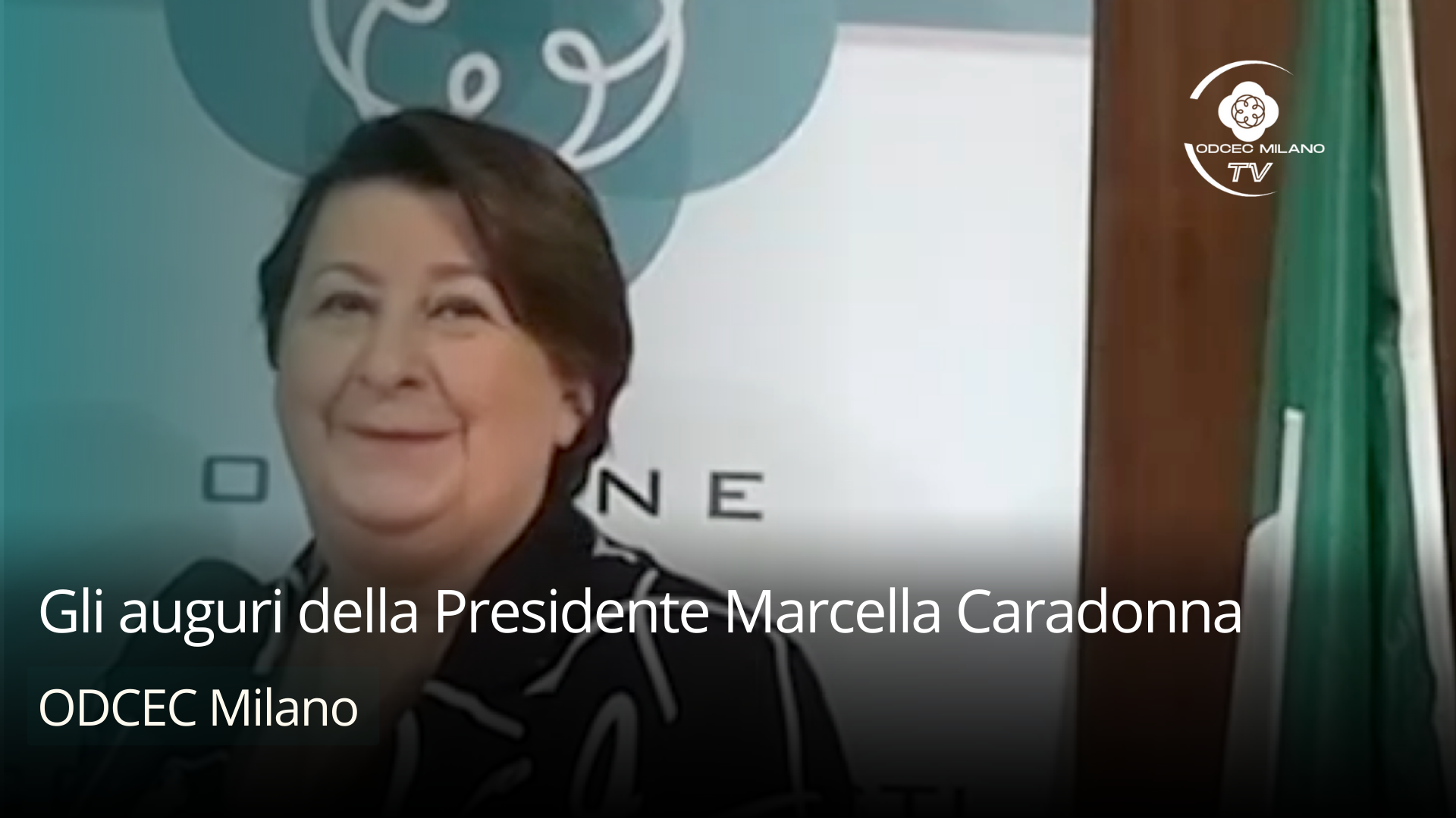 Gli auguri della Presidente Marcella Caradonna