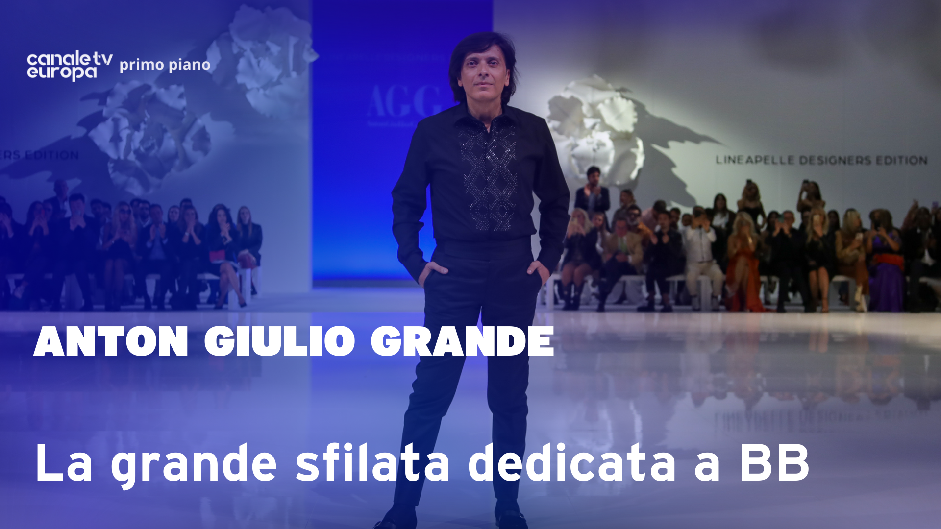 Anton Giulio Grande alla Milano Fashion Week 2024 con la collezione omaggio a Brigitte Bardot e Alain Delon