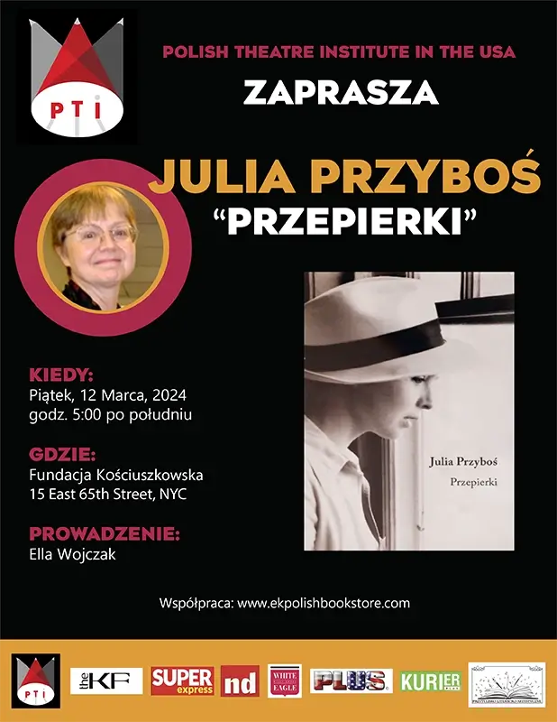 Book Club Polskiego Instytutu Teatralnego - Julią Przyboś - Przepierki 