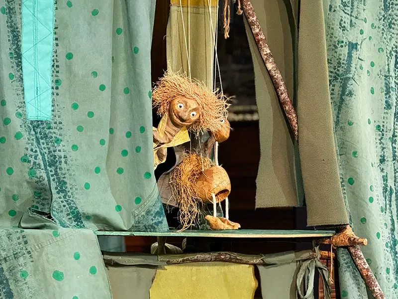Jaś i Łodyga Fasoli - Dream Tale Puppets - Jacek Zuzański i Anna Golak w PTI