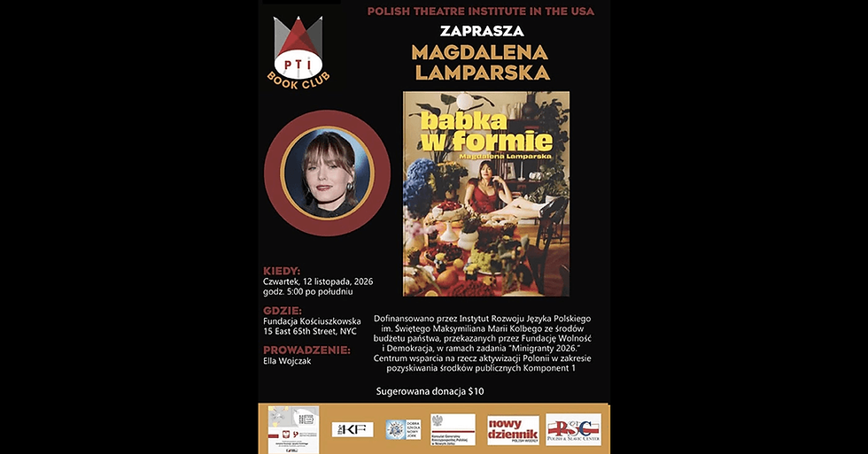 PTI Book Club: Magdalena Lamparska - Babka w formie
