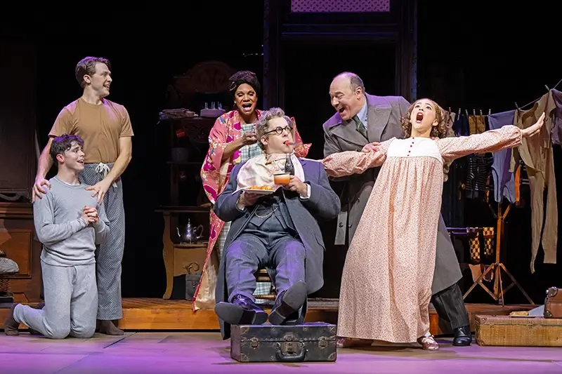 Zachary Daniel Jones (Angie), Brendan Sheehan (Yonkers), Audra McDonald (Rose), Andrew Kober (Mr. Goldstone), Danny Burstein (Herbie) Jordan Tyson (June)
