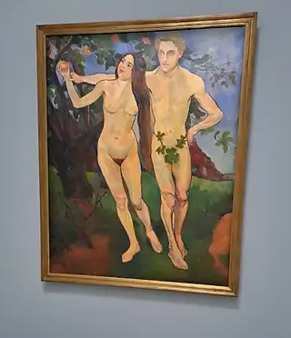 Sasanne Valadon, L’été ou Adam et Eve, 1909.
