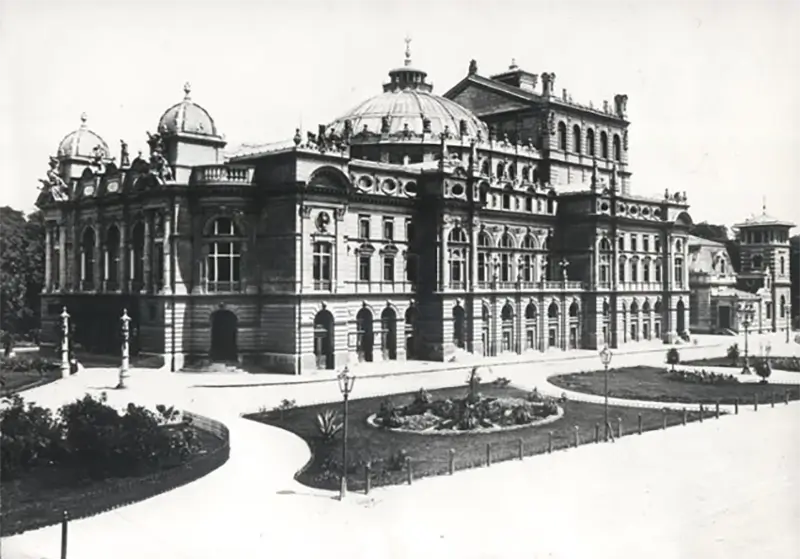 New Municipal Theater, Krakow, 1893
