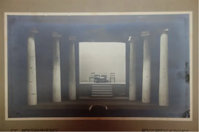 Set for the 2nd act of Liberation, 1903