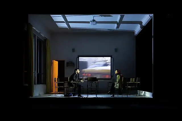 Scenografia w English Marsha Ginsberg. Zdj. Maria Baranova.