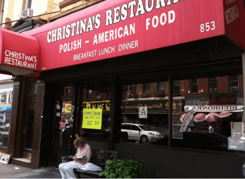 Christine’s Restaurant w Greenpoincie