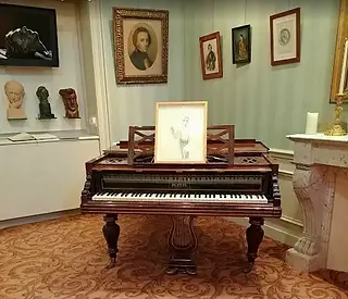 Lekcja poloneza w Bibliotece Polskiej,  6 Quai d’Orléans, na Wyspie św. Ludwika
